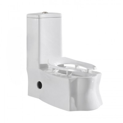 Hot selling sanitary ware chaozhou toilet siphon 1 piece ceramic squatting pan toilet two function two use bathroom toilets