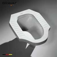 High temperature firing solid surface ceramic squat toilet price squat pans C2542W