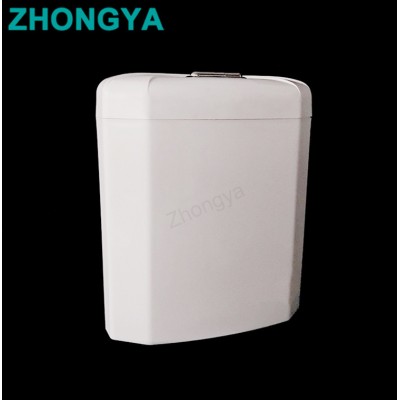 China Manufacturer Plastic Square Toilet Water Tanks Bathroom Dual Flushing Squatting Pan Cistern